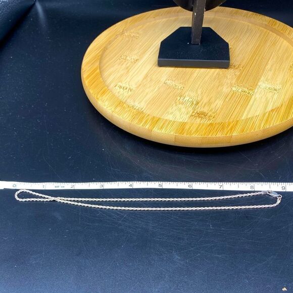 Ladies 18” 925 rope chain with lobster claw clasp - Picture 5 of 12